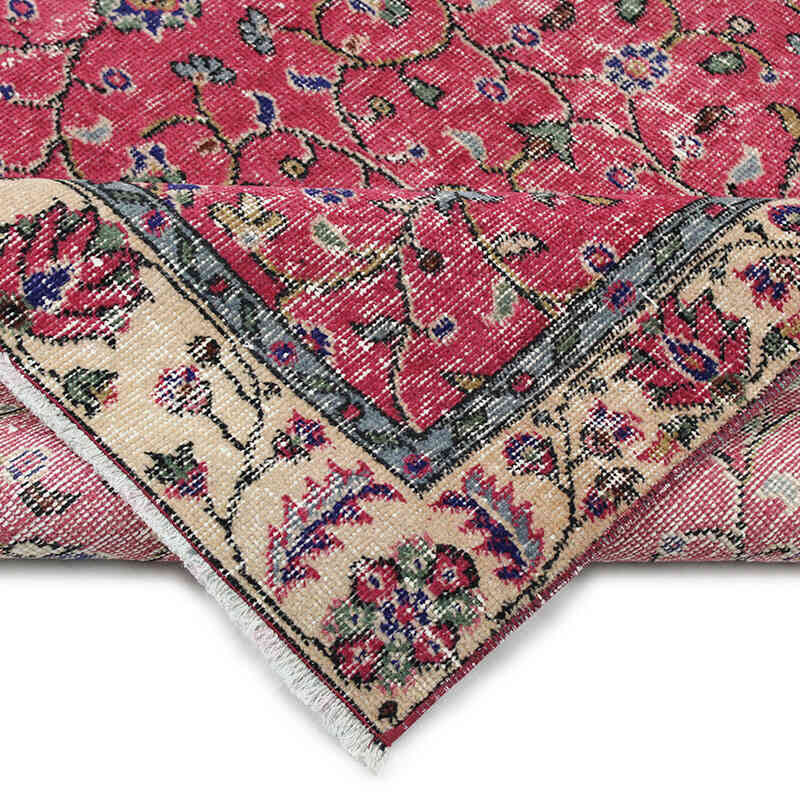 El Dokuma Vintage Halı - 138 cm x 235 cm - K0076724