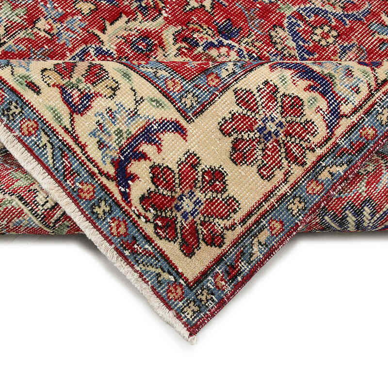 El Dokuma Vintage Halı - 140 cm x 254 cm - K0076725