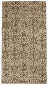Alfombra Vintage Turca Anudada a Mano - 127 cm x 234 cm