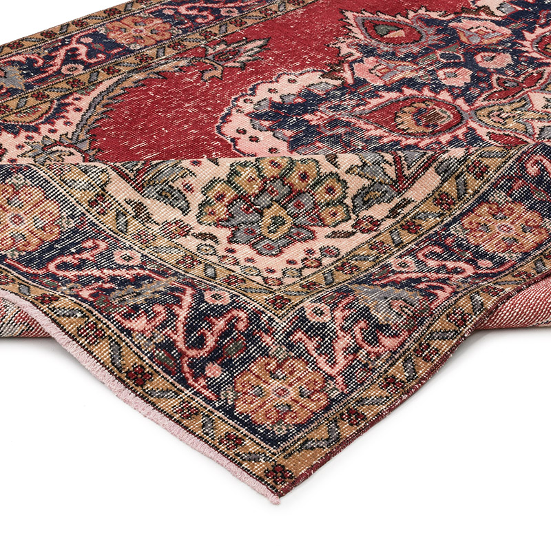 Vintage Turkish Hand-Knotted Rug - 183 cm x 300 cm - K0076745