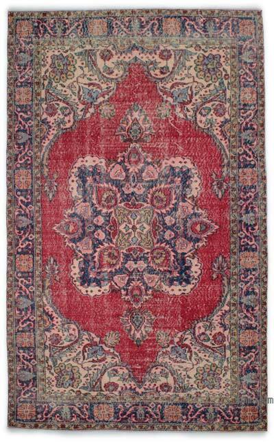 Vintage Turkish Hand-Knotted Rug - 5' 10" x 9' 9" (70" x 117")