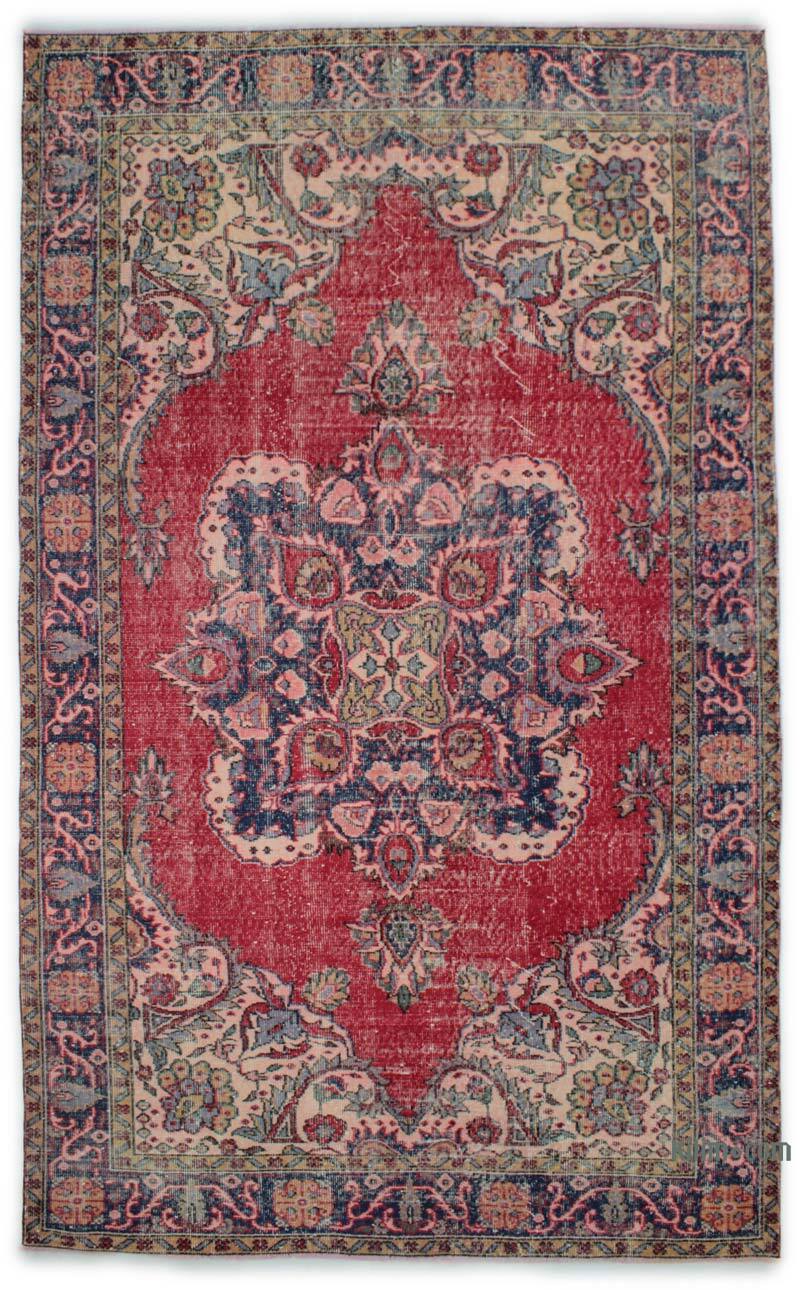 El Dokuma Vintage Halı - 178 cm x 297 cm - K0076745