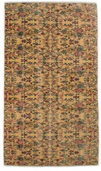 Vintage Turkish Hand-Knotted Rug - 4' 10" x 8' 6" (58" x 102")