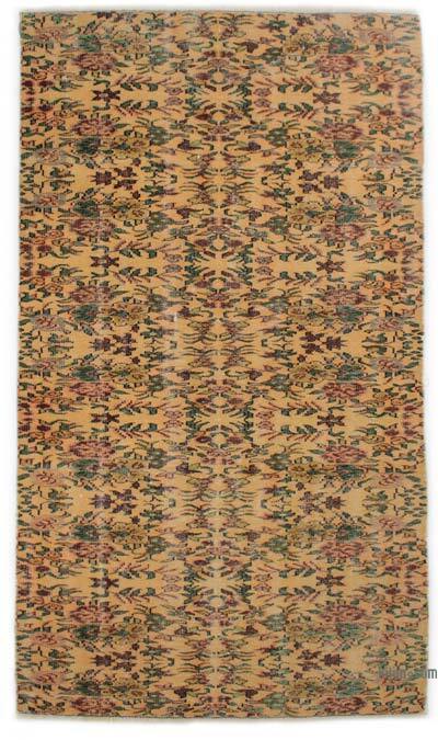 El Dokuma Vintage Halı - 148 cm x 260 cm