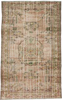 El Dokuma Vintage Halı - 185 cm x 300 cm