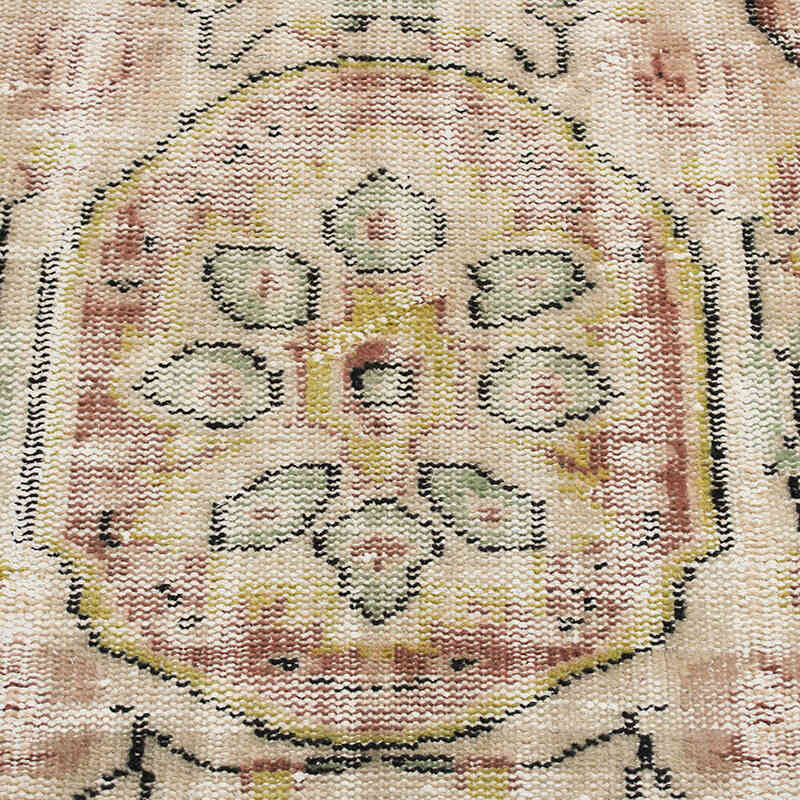 Vintage Turkish Hand-Knotted Rug - 6' 1" x 9' 10" (73" x 118") - K0076747