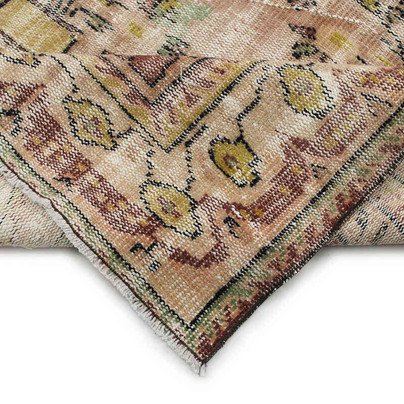 Vintage Turkish Hand-Knotted Rug - 6' 1" x 9' 10" (73" x 118") - K0076747