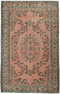 El Dokuma Vintage Halı - 161 cm x 255 cm