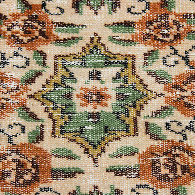 Alfombra Vintage Turca Anudada a Mano - 156 cm x 263 cm - K0076751