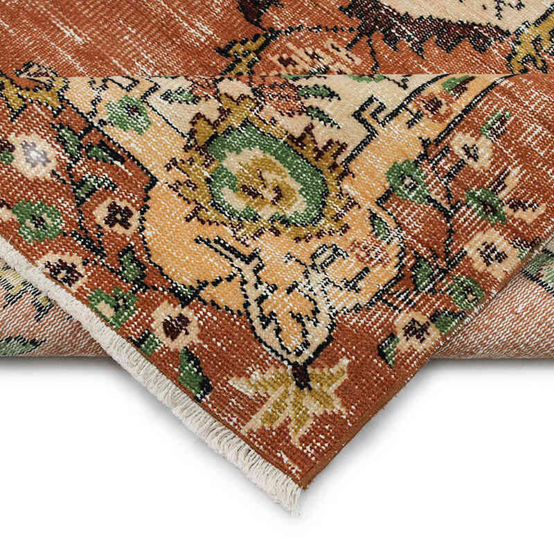 Alfombra Vintage Turca Anudada a Mano - 156 cm x 263 cm - K0076751