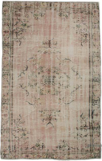 Vintage Turkish Hand-Knotted Rug - 5' 11" x 9' 6" (71" x 114")