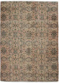 Vintage Turkish Hand-Knotted Rug - 5' 11" x 8' 2" (71" x 98")