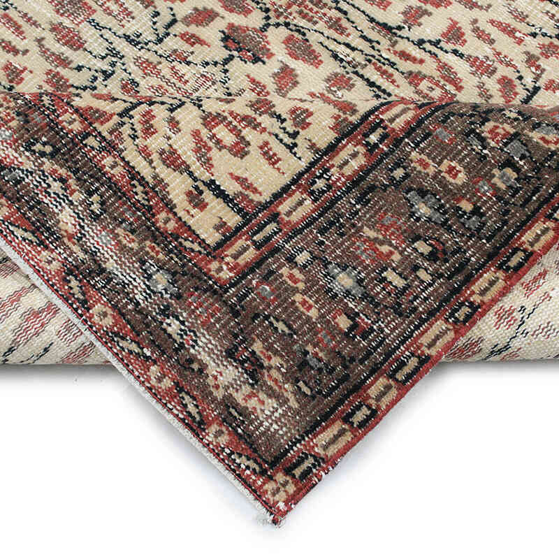 El Dokuma Vintage Halı - 165 cm x 271 cm - K0076755