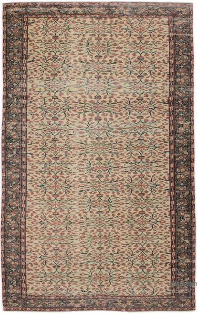 El Dokuma Vintage Halı - 165 cm x 271 cm