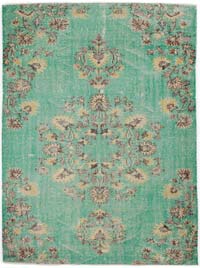 Alfombra Vintage Turca Anudada a Mano - 180 cm x 251 cm