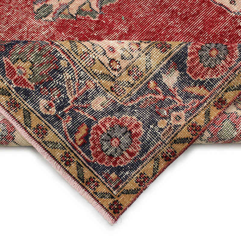 Vintage Turkish Hand-Knotted Rug - 6' 1" x 9' 9" (73" x 117") - K0076760