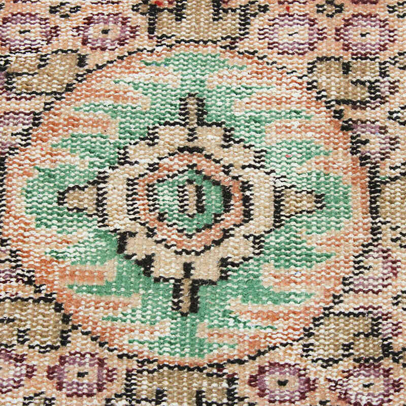 Alfombra Vintage Turca Anudada a Mano - 173 cm x 276 cm - K0076761