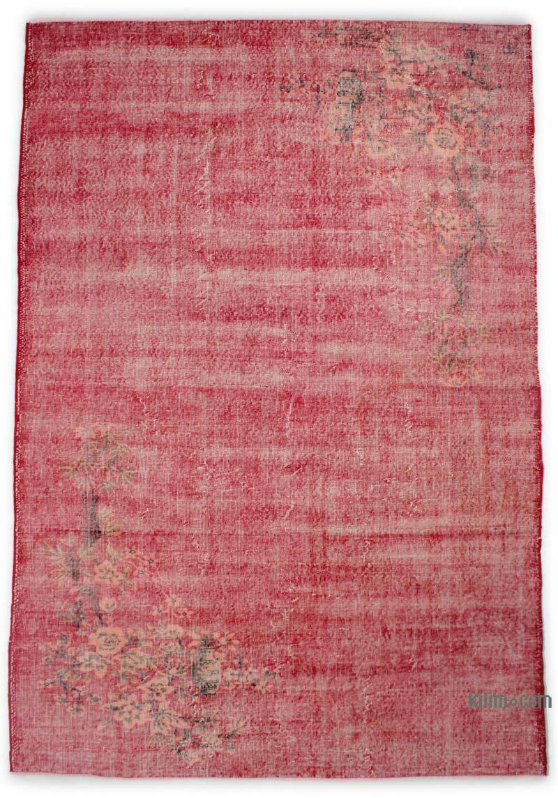 Vintage Turkish Hand-Knotted Rug - 6' 5" x 9' 5" (77" x 113") - K0076763