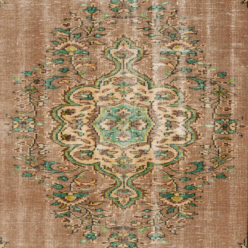 Alfombra Vintage Turca Anudada a Mano - 190 cm x 290 cm - K0076765