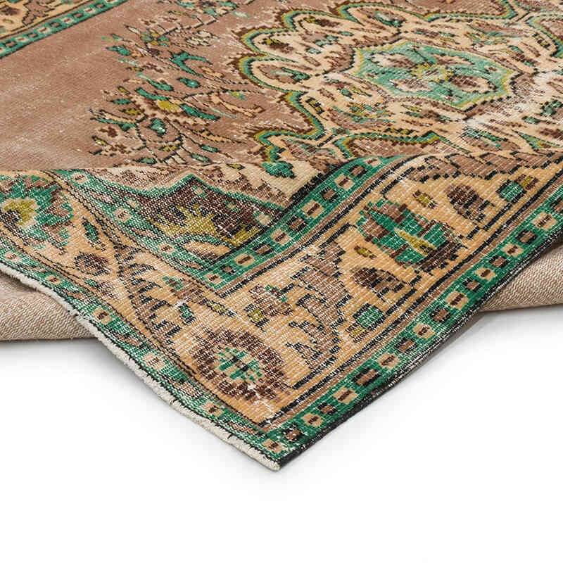 Alfombra Vintage Turca Anudada a Mano - 190 cm x 290 cm - K0076765