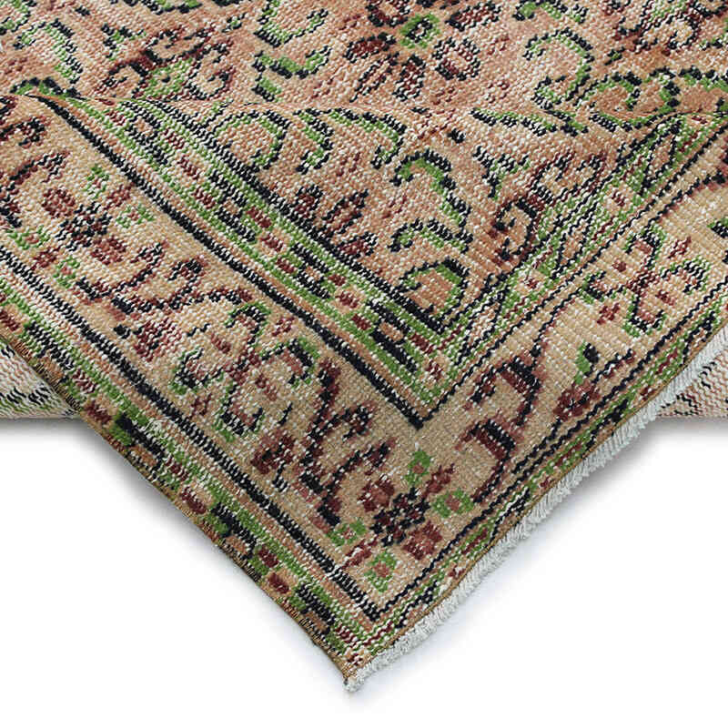 Alfombra Vintage Turca Anudada a Mano - 158 cm x 246 cm - K0076766