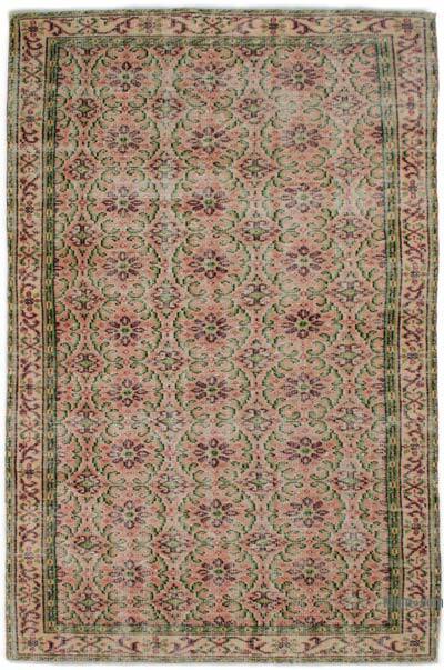 El Dokuma Vintage Halı - 158 cm x 246 cm