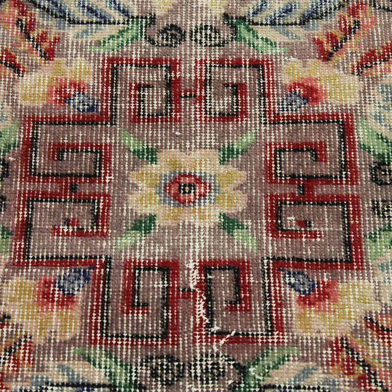 El Dokuma Vintage Halı - 161 cm x 250 cm - K0076770
