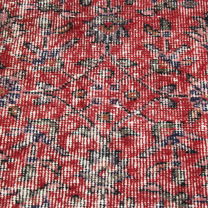 Alfombra Vintage Turca Anudada a Mano - 159 cm x 288 cm - K0076771