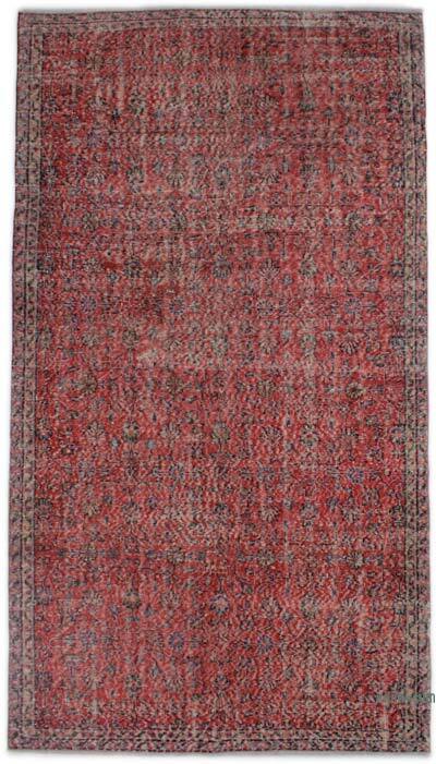 Alfombra Vintage Turca Anudada a Mano - 159 cm x 288 cm