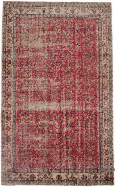 Alfombra Vintage Turca Anudada a Mano - 174 cm x 286 cm