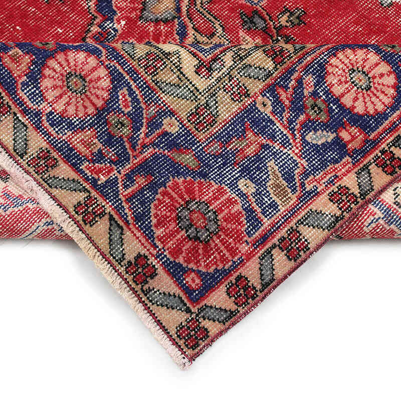 Alfombra Vintage Turca Anudada a Mano - 169 cm x 280 cm - K0076775