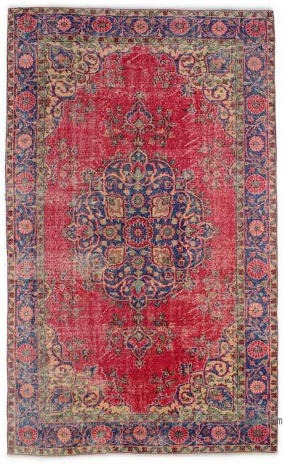 Alfombra Vintage Turca Anudada a Mano - 169 cm x 280 cm
