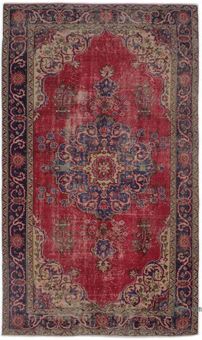 El Dokuma Vintage Halı - 156 cm x 277 cm