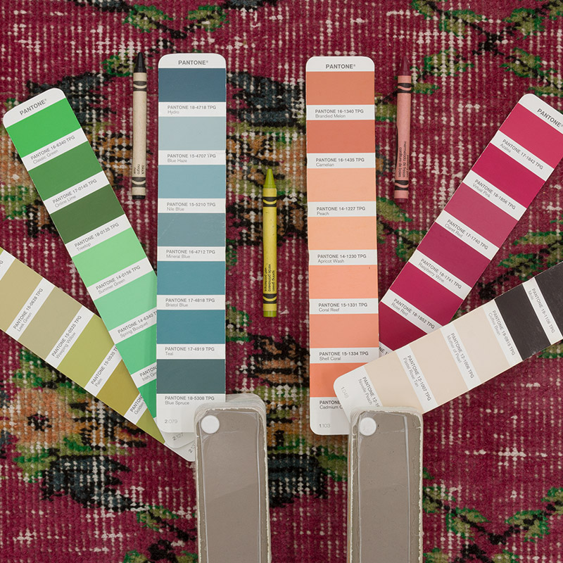 Alfombra Vintage Turca Anudada a Mano - 184 cm x 278 cm - K0076789