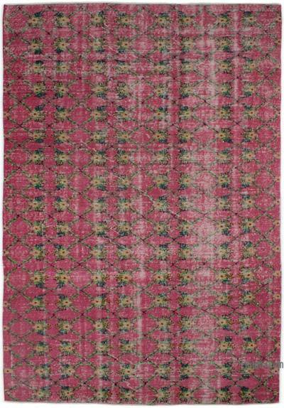 Vintage Turkish Hand-Knotted Rug - 6'  x 9' 1" (72" x 109")