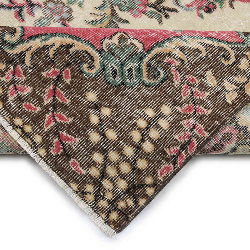 Vintage Turkish Hand-Knotted Rug - 5' 10" x 9' 2" (70" x 110") - K0076790