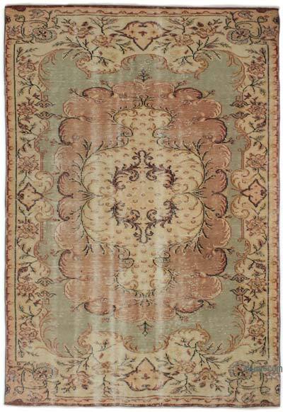 El Dokuma Vintage Halı - 177 cm x 263 cm