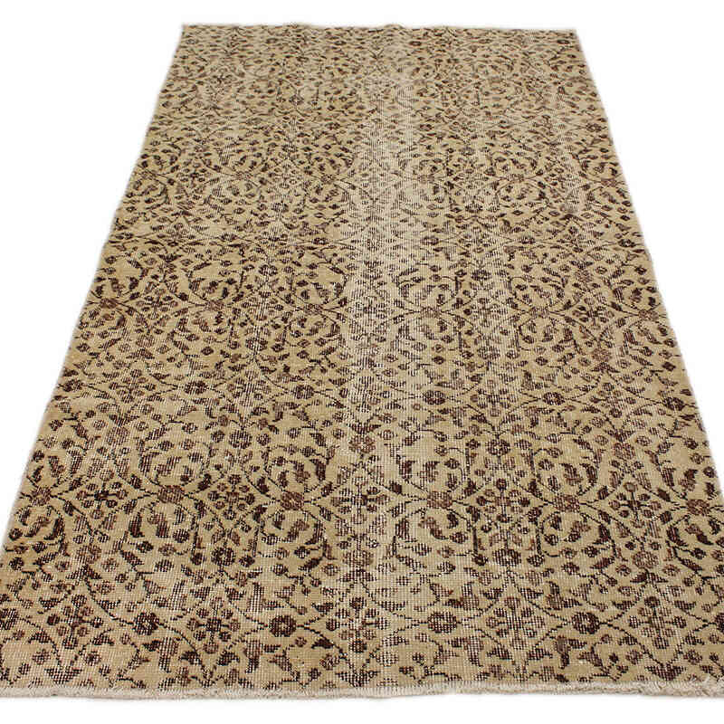 El Dokuma Vintage Halı - 112 cm x 198 cm - K0076798