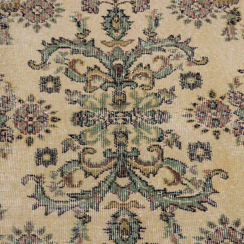 Vintage Turkish Hand-Knotted Rug - 3' 9" x 6' 11" (45" x 83") - K0076807