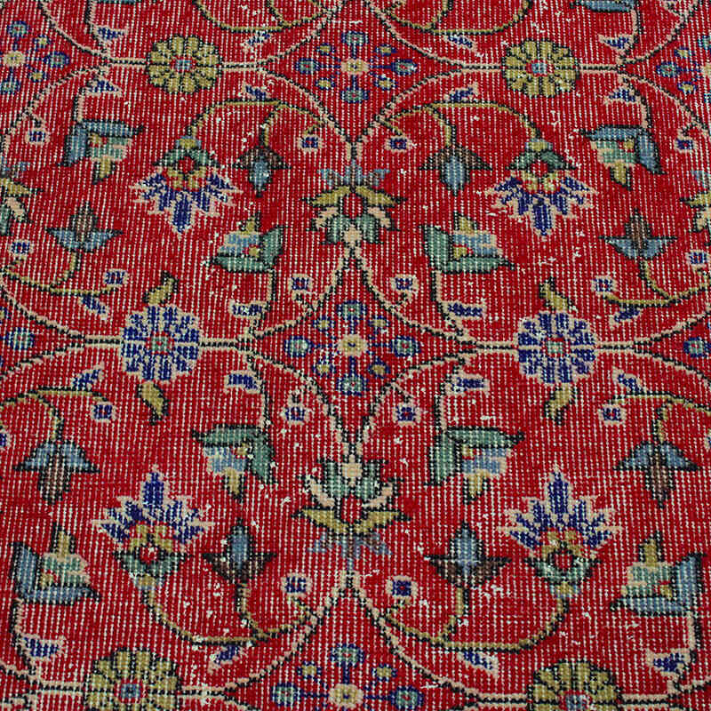 Vintage Turkish Hand-Knotted Rug - 3' 10" x 6' 11" (46" x 83") - K0076809
