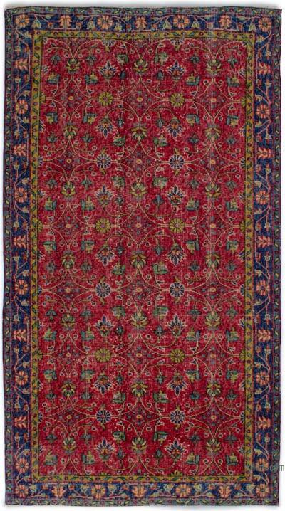 Alfombra Vintage Turca Anudada a Mano - 116 cm x 210 cm