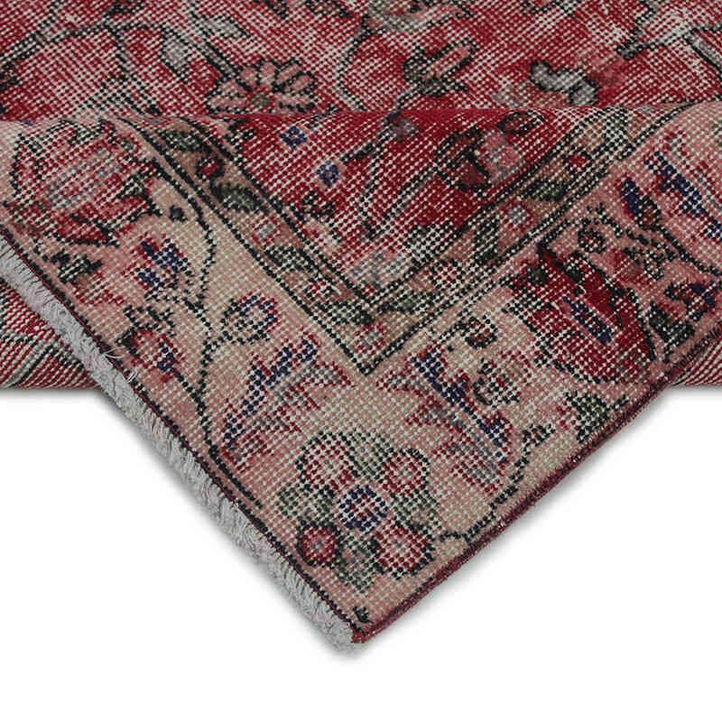 El Dokuma Vintage Halı - 106 cm x 190 cm - K0076811