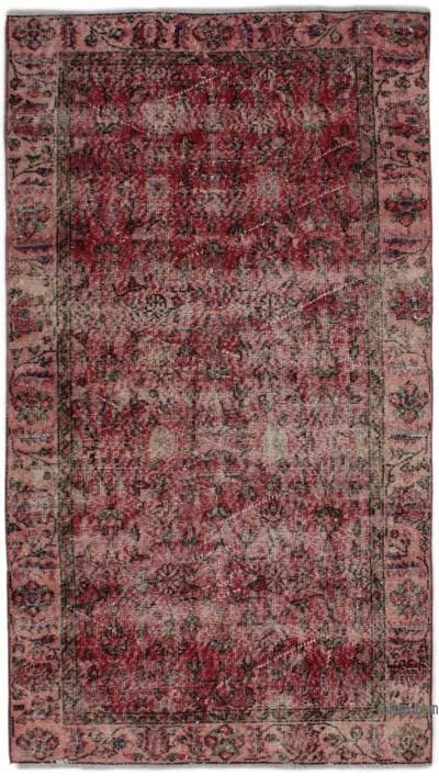 El Dokuma Vintage Halı - 106 cm x 190 cm