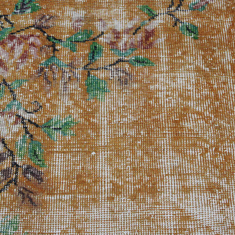 Vintage Turkish Hand-Knotted Rug - 3' 10" x 6' 5" (46" x 77") - K0076820