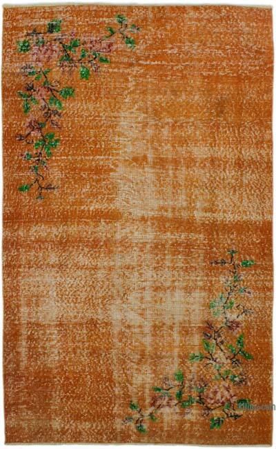 Alfombra Vintage Turca Anudada a Mano - 118 cm x 196 cm