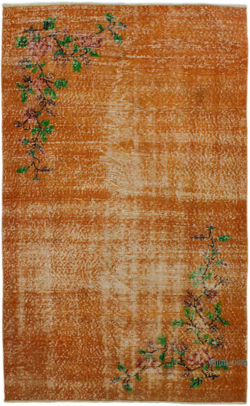Vintage Turkish Hand-Knotted Rug - 3' 10" x 6' 5" (46" x 77") - K0076820