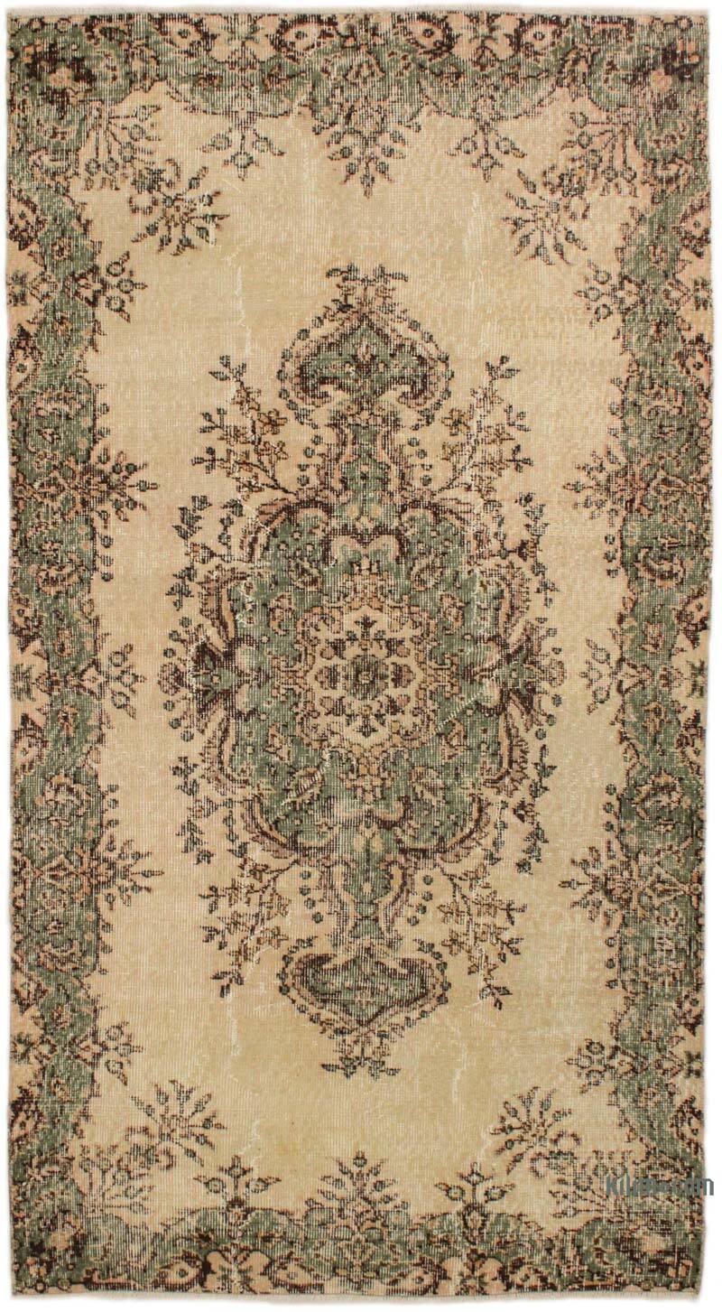 Vintage Turkish Hand-Knotted Rug - 3' 8" x 6' 10" (44" x 82") - K0076821