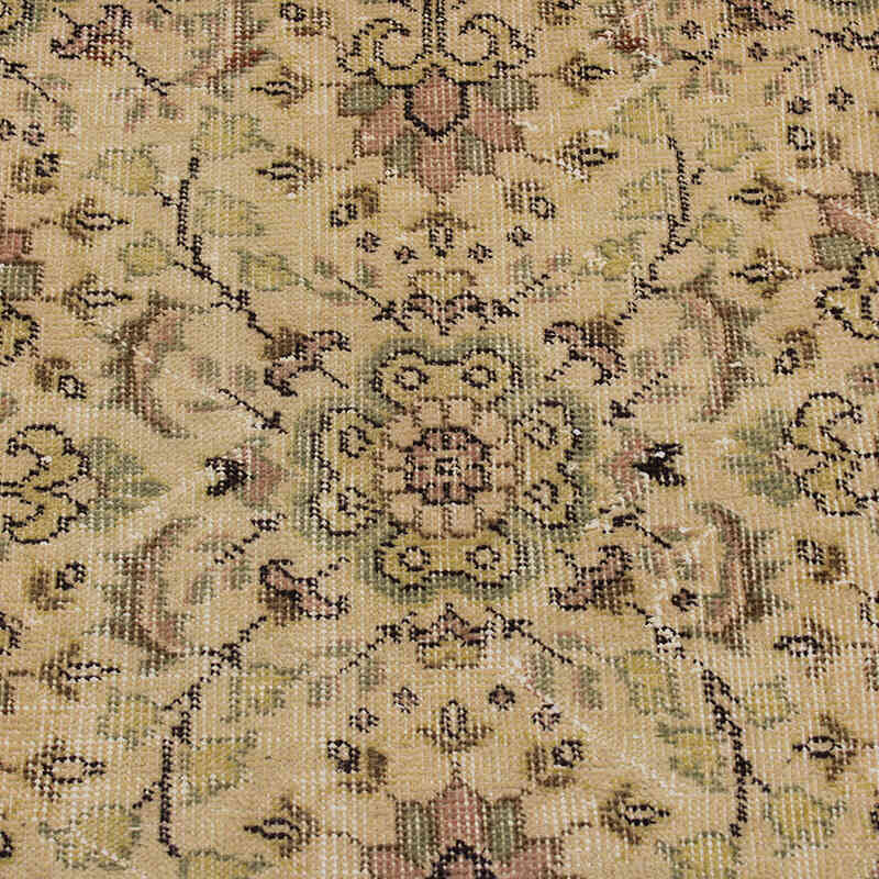 El Dokuma Vintage Halı - 115 cm x 200 cm - K0076823