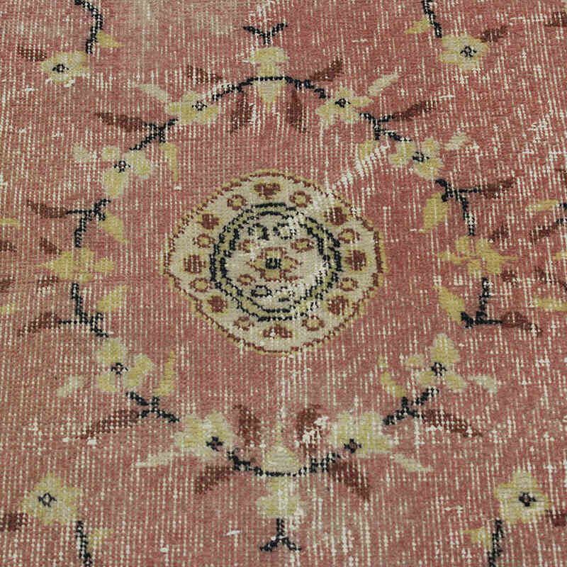 Alfombra Vintage Turca Anudada a Mano - 118 cm x 194 cm - K0076829