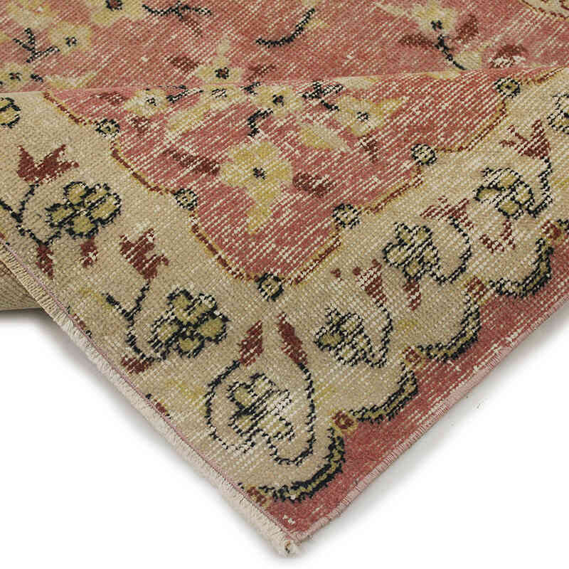 Alfombra Vintage Turca Anudada a Mano - 118 cm x 194 cm - K0076829
